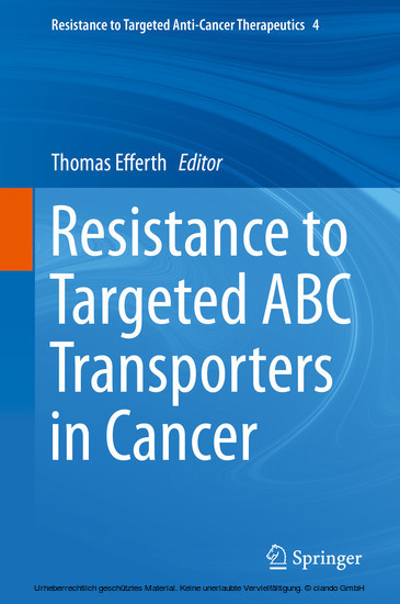 Resistance to Targeted ABC Transporters in Cancer main product photo