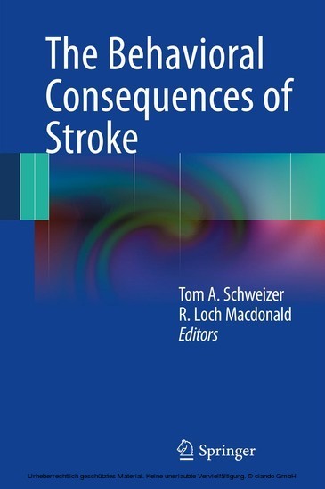 The Behavioral Consequences of Stroke main product photo