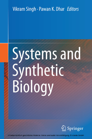 Systems and Synthetic Biology main product photo