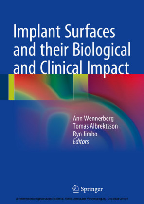 Implant Surfaces and their Biological and Clinical Impact