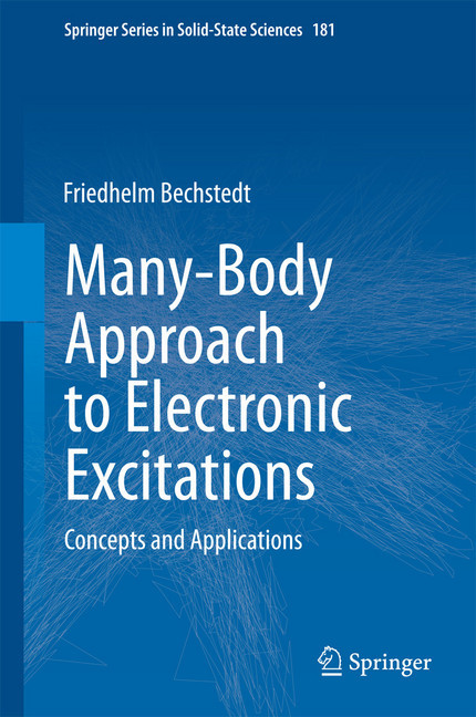 Many-Body Approach to Electronic Excitations main product photo