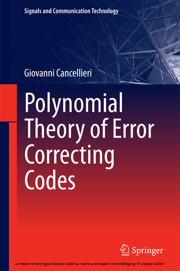 Polynomial Theory of Error Correcting Codes main product photo