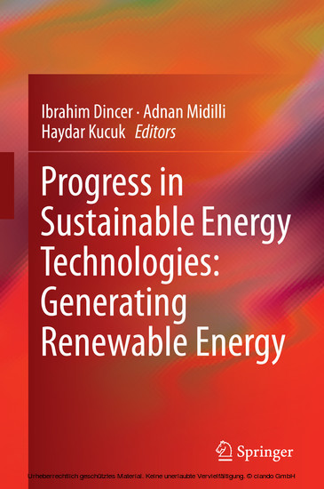 Progress in Sustainable Energy Technologies: Generating Renewable Energy main product photo