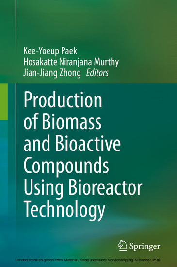 Production of Biomass and Bioactive Compounds Using Bioreactor Technology main product photo