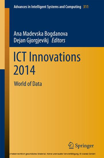 ICT Innovations 2014 main product photo