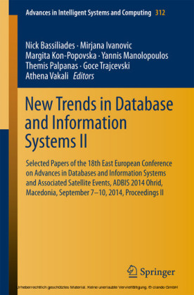 New Trends in Database and Information Systems II