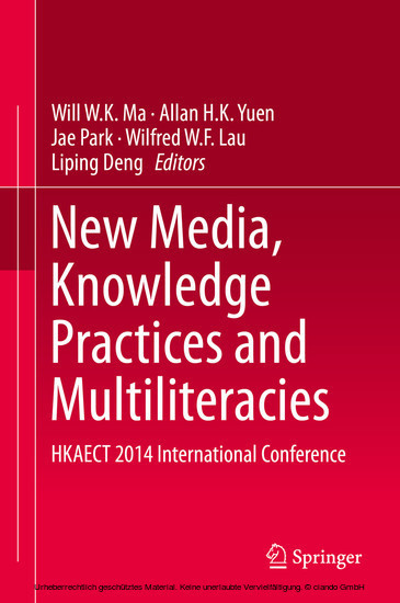 New Media, Knowledge Practices and Multiliteracies main product photo