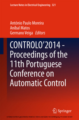 CONTROLO'2014 - Proceedings of the 11th Portuguese Conference on Automatic Control