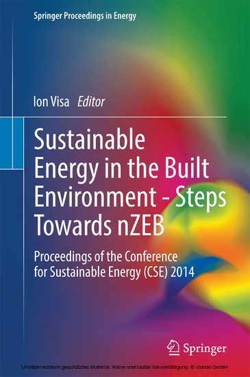 Sustainable Energy in the Built Environment - Steps Towards nZEB main product photo