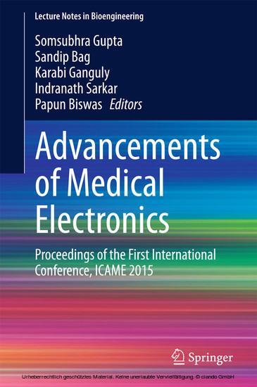 Advancements of Medical Electronics main product photo
