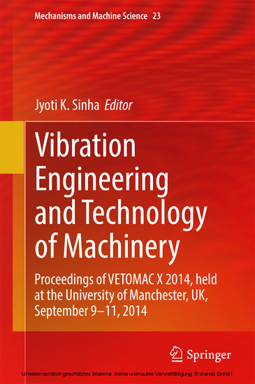 Vibration Engineering and Technology of Machinery main product photo