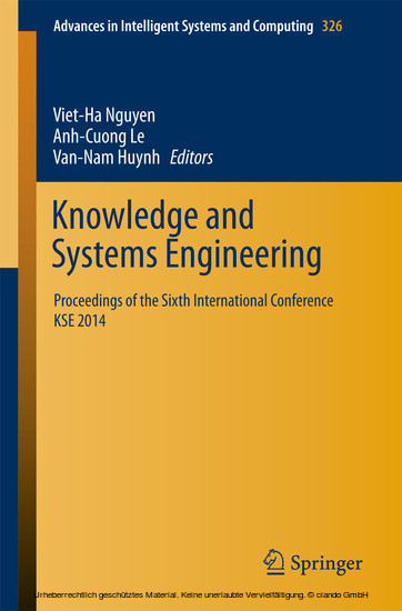 Knowledge and Systems Engineering main product photo