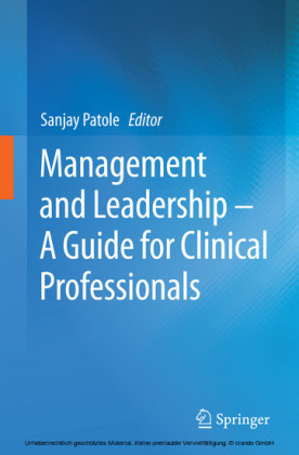 Management and Leadership - A Guide for Clinical Professionals