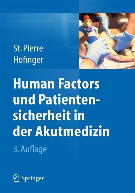 Human Factors und Patientensicherheit in der Akutmedizin main product photo