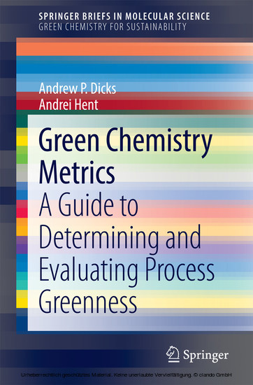Green Chemistry Metrics main product photo