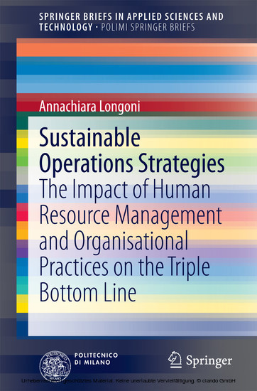 Sustainable Operations Strategies main product photo