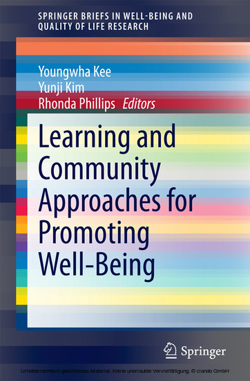Learning and Community Approaches for Promoting Well-Being main product photo