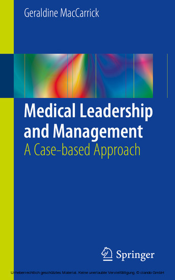 Medical Leadership and Management main product photo