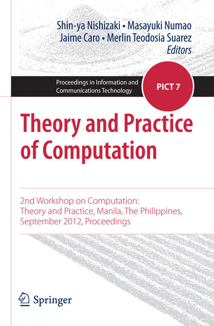 Theory and Practice of Computation main product photo