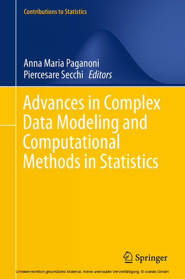 Advances in Complex Data Modeling and Computational Methods in Statistics main product photo