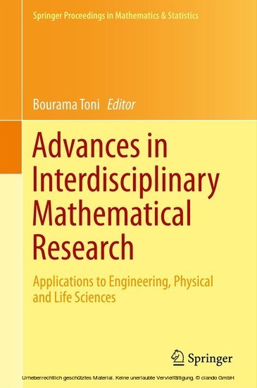 Advances in Interdisciplinary Mathematical Research main product photo