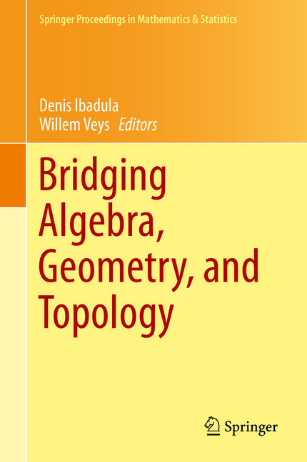 Bridging Algebra, Geometry, and Topology main product photo