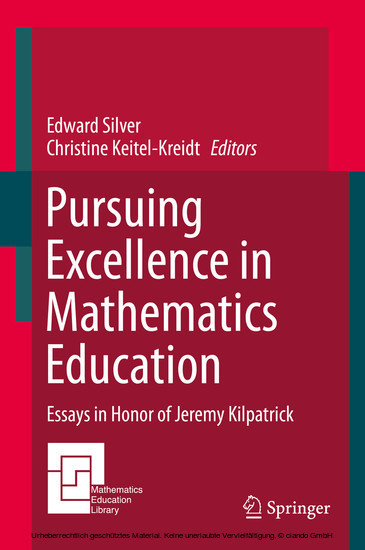 Pursuing Excellence in Mathematics Education main product photo