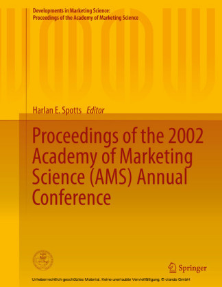 Proceedings of the 2002 Academy of Marketing Science (AMS) Annual Conference