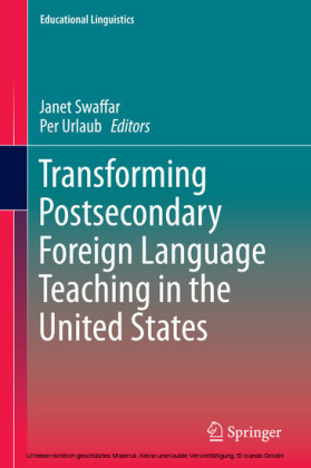 Transforming Postsecondary Foreign Language Teaching in the United States