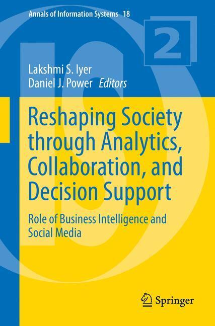 Reshaping Society through Analytics, Collaboration, and Decision Support main product photo