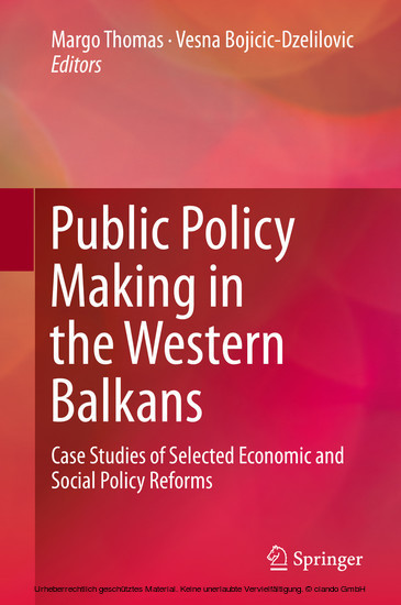 Public Policy Making in the Western Balkans main product photo