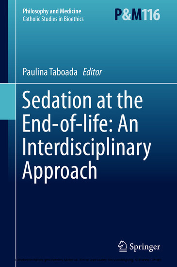 Sedation at the End-of-life: An Interdisciplinary Approach main product photo