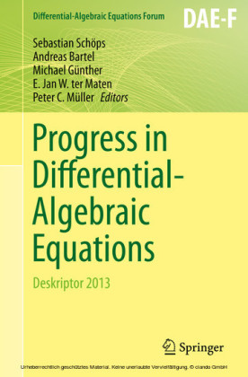 Progress in Differential-Algebraic Equations