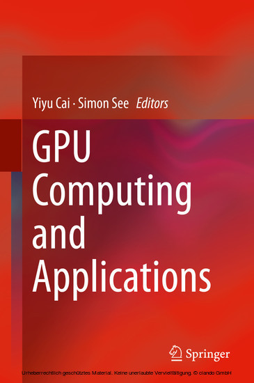 GPU Computing and Applications main product photo