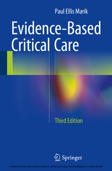 Evidence-Based Critical Care main product photo