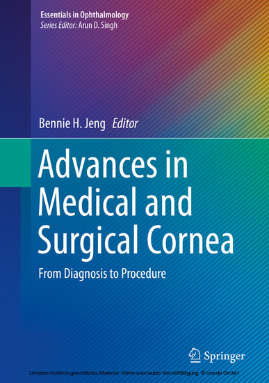 Advances in Medical and Surgical Cornea main product photo