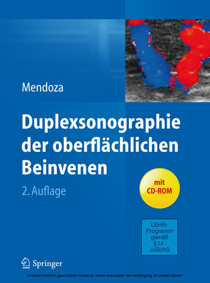 Duplexsonographie der oberflächlichen Beinvenen main product photo