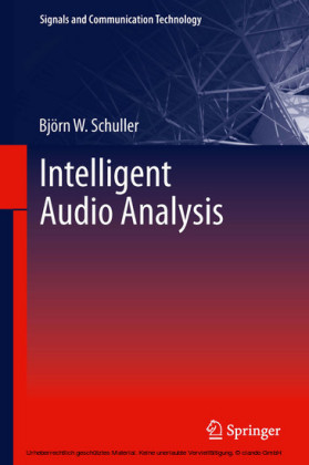 Intelligent Audio Analysis