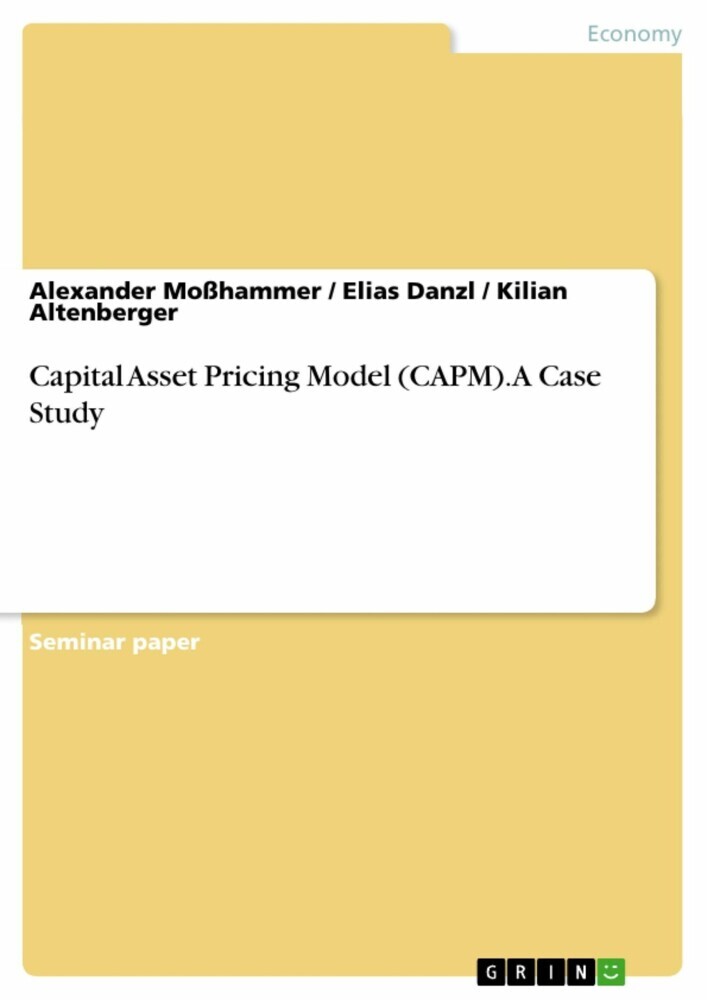 Capital Asset Pricing Model (CAPM). A Case Study main product photo