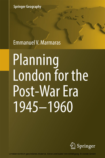 Planning London for the Post-War Era 1945-1960 main product photo