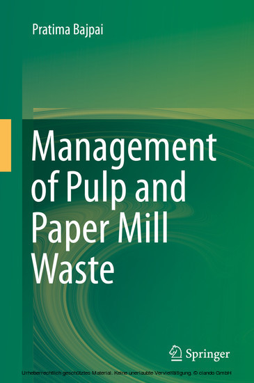 Management of Pulp and Paper Mill Waste main product photo