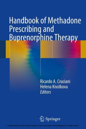 Handbook of Methadone Prescribing and Buprenorphine Therapy