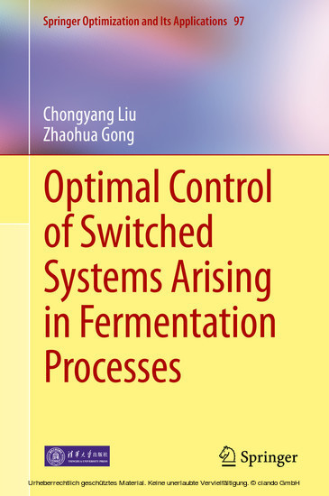 Optimal Control of Switched Systems Arising in Fermentation Processes main product photo