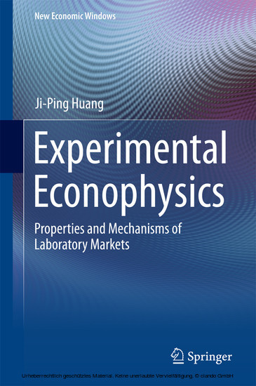 Experimental Econophysics main product photo