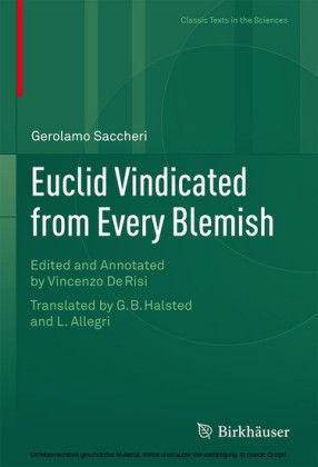 Euclid Vindicated from Every Blemish