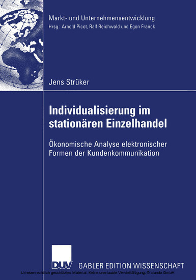 Individualisierung im stationären Einzelhandel main product photo
