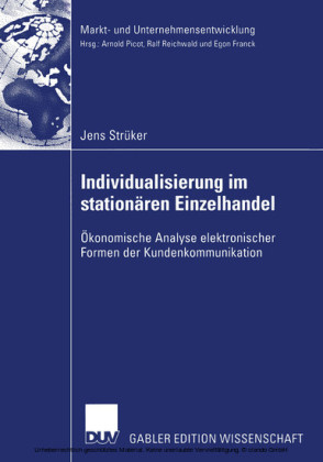 Individualisierung im stationären Einzelhandel