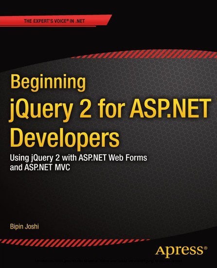 Beginning jQuery 2 for ASP.NET Developers main product photo