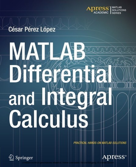 MATLAB Differential and Integral Calculus main product photo