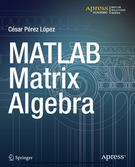 MATLAB Matrix Algebra main product photo